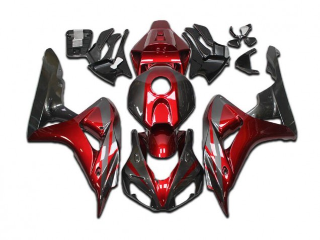 2004-2005 Candy Red Grey Black Honda CBR1000RR Motorcycle Fairings Canada
