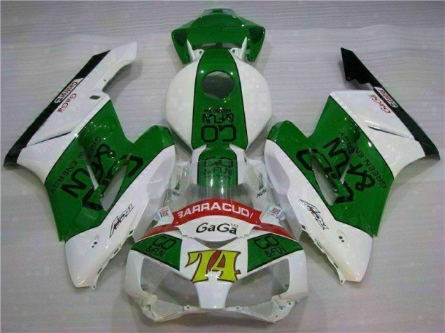 2004-2005 Green White Honda CBR1000RR Motorcycle Fairings Canada 2004-2005 Green White Honda CBR1000RR Motorcycle Fairings Canada