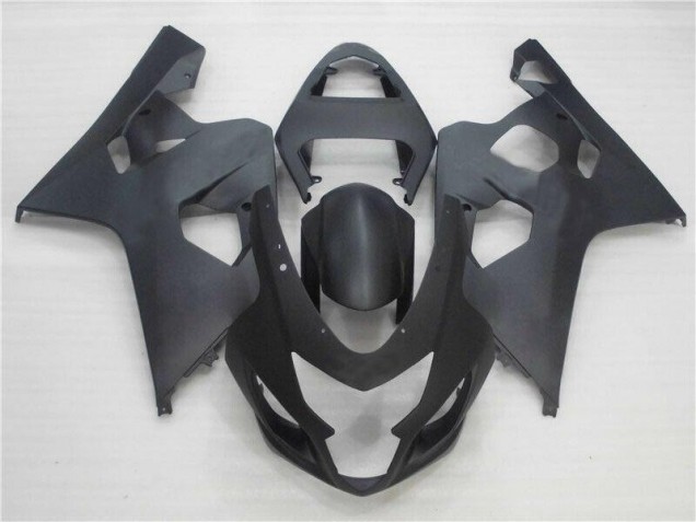 2004-2005 Matte Black Suzuki GSXR 600/750 Motorcycle Fairings Canada 2004-2005 Matte Black Suzuki GSXR 600/750 Motorcycle Fairings Canada