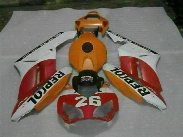 2004-2005 Orange Red Honda CBR1000RR Motorcycle Fairings Canada 2004-2005 Orange Red Honda CBR1000RR Motorcycle Fairings Canada