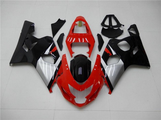 2004-2005 Red Black Suzuki GSXR 600/750 Motorcycle Fairings Canada 2004-2005 Red Black Suzuki GSXR 600/750 Motorcycle Fairings Canada