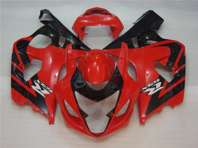 2004-2005 Red Black Suzuki GSXR 600/750 Plastics Fairing Kits Canada 2004-2005 Red Black Suzuki GSXR 600/750 Plastics Fairing Kits Canada