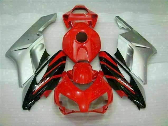 2004-2005 Red Silver Honda CBR1000RR Motorcycle Fairings Canada