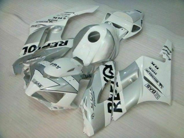 2004-2005 Silver White Honda CBR1000RR Motorcycle Fairings & Bodywork Canada