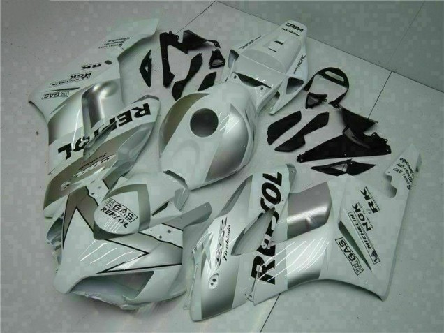 2004-2005 Silver White Honda CBR1000RR Motorcycle Fairings Canada 2004-2005 Silver White Honda CBR1000RR Motorcycle Fairings Canada