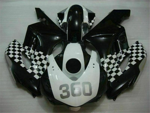 2004-2005 White Black Honda CBR1000RR Motorcycle Fairings Bodywork Canada
