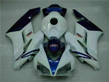 2004-2005 White Blue Honda CBR1000RR Complete Fairing Kit Canada