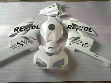 2004-2005 White Honda CBR1000RR Full Fairing Kit Canada