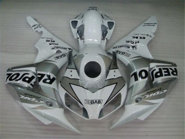 2004-2005 White Silver Black Honda CBR1000RR Motorcycle Fairings Canada