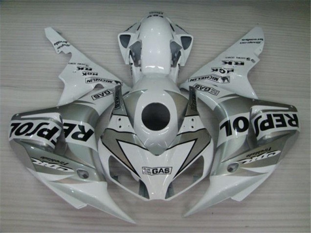 2004-2005 White Silver Black Honda CBR1000RR Motorcycle Fairings Canada