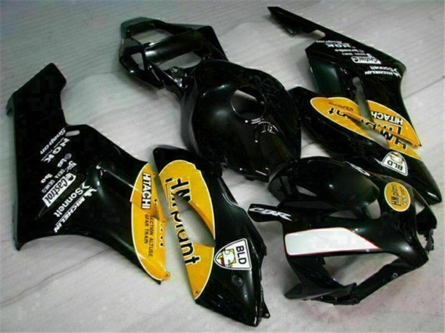 2004-2005 Yellow Black Honda CBR1000RR Motorcycle Fairings Canada