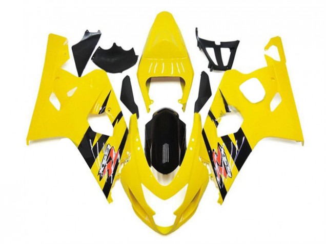 2004-2005 Yellow Black Suzuki GSXR 600/750 Motorcycle Fairings Canada 2004-2005 Yellow Black Suzuki GSXR 600/750 Motorcycle Fairings Canada