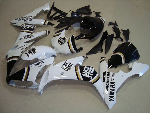 2004-2006 Black Gold White Yamaha YZF R1 Motorcycle Fairings Canada 2004-2006 Black Gold White Yamaha YZF R1 Motorcycle Fairings Canada