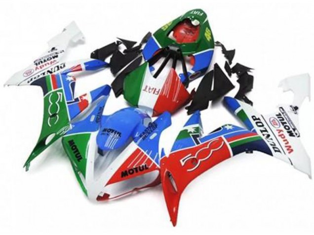 2004-2006 Green Red Blue White Yamaha YZF R1 Motorcycle Fairings Canada 2004-2006 Green Red Blue White Yamaha YZF R1 Motorcycle Fairings Canada