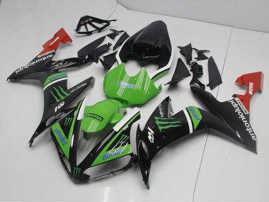 2004-2006 Monster Green Yamaha YZF R1 Motorcycle Fairings Canada