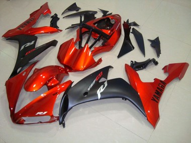 2004-2006 Red Matte Black Yamaha YZF R1 Motorcycle Fairings Canada