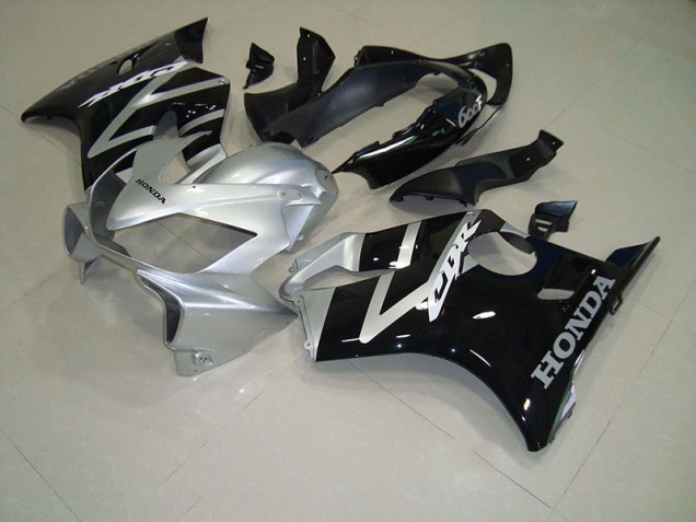2004-2007 Black Silver Honda CBR600 F4i Motorcycle Fairings Canada 2004-2007 Black Silver Honda CBR600 F4i Motorcycle Fairings Canada