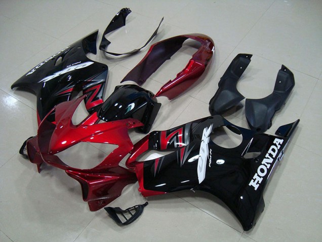2004-2007 Candy Red Black Honda CBR600 F4i Motorcycle Fairings Canada 2004-2007 Candy Red Black Honda CBR600 F4i Motorcycle Fairings Canada