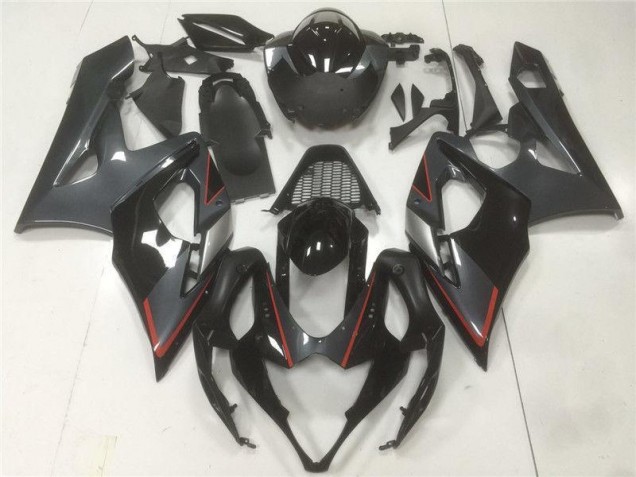 2005-2006 Black Grey Suzuki GSXR 1000 Motorcycle Fairings Canada 2005-2006 Black Grey Suzuki GSXR 1000 Motorcycle Fairings Canada