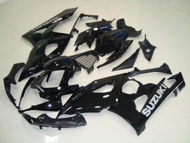 2005-2006 Black Silver Decals Suzuki GSXR 1000 Motorcycle Fairings Canada