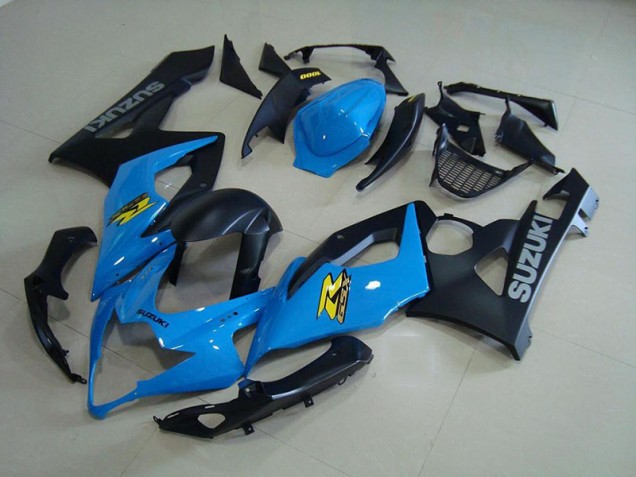 2005-2006 Blue and Matte Black Suzuki GSXR 1000 Motorcycle Fairings Canada 2005-2006 Blue and Matte Black Suzuki GSXR 1000 Motorcycle Fairings Canada
