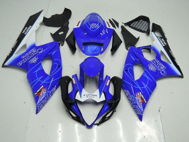 2005-2006 Blue Corona Suzuki GSXR 1000 Motorcycle Fairings Canada 2005-2006 Blue Corona Suzuki GSXR 1000 Motorcycle Fairings Canada