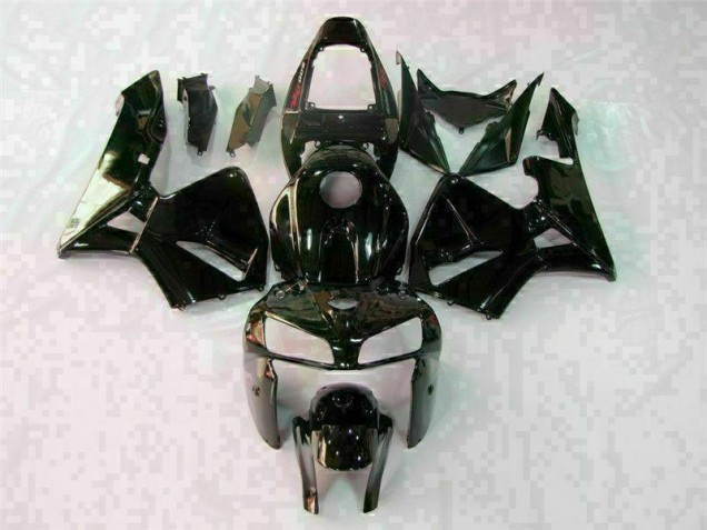 2005-2006 Glossy Black Honda CBR600RR Plastics Motorcycle Fairings Canada 2005-2006 Glossy Black Honda CBR600RR Plastics Motorcycle Fairings Canada