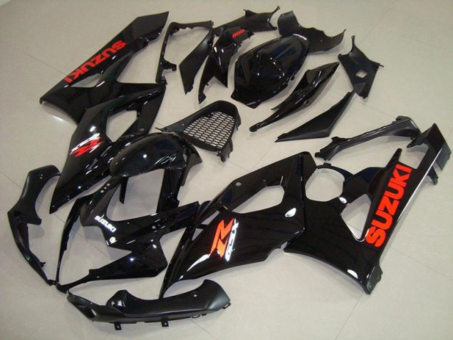 2005-2006 Glossy Black Red Sticker Suzuki GSXR 1000 Motorcycle Fairings Canada 2005-2006 Glossy Black Red Sticker Suzuki GSXR 1000 Motorcycle Fairings Canada
