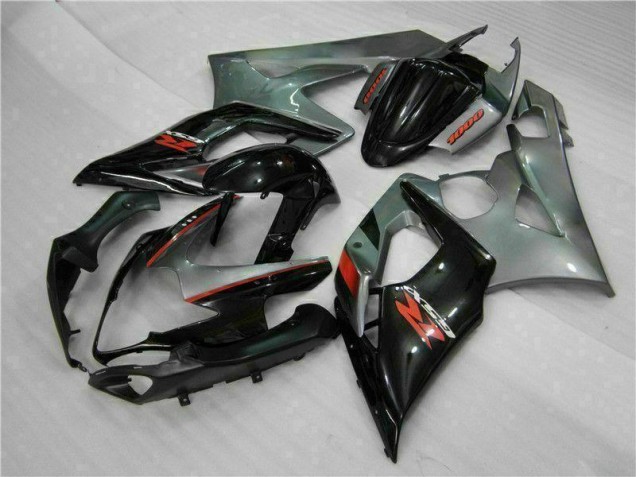 2005-2006 Grey Black Suzuki GSXR 1000 Full Fairing Kit Canada 2005-2006 Grey Black Suzuki GSXR 1000 Full Fairing Kit Canada