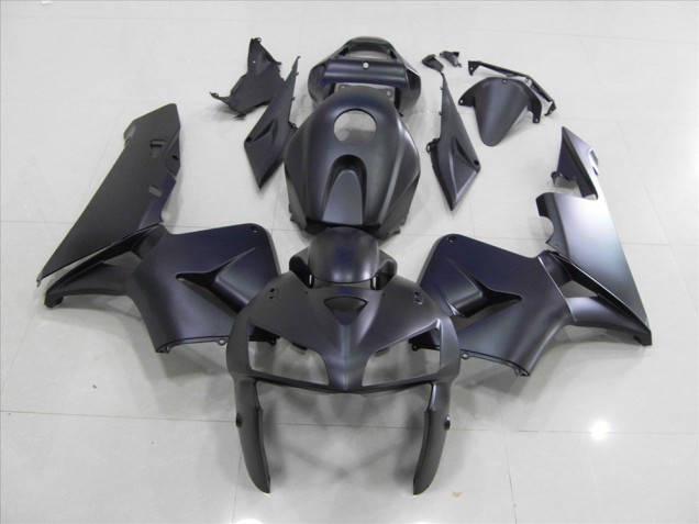 2005-2006 Matte Black Honda CBR600RR Plastics Motorcycle Fairings Canada