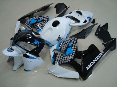 2005-2006 Matte Black with Red Sticker Honda CBR600RR Motorcycle Fairings Canada