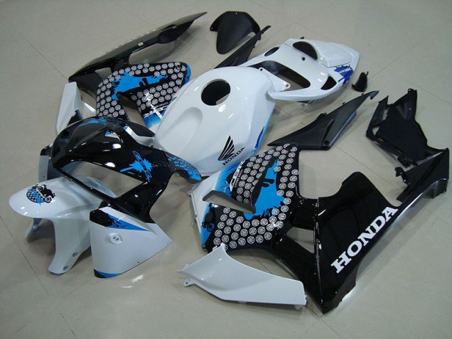 2005-2006 Matte Black with Red Sticker Honda CBR600RR Motorcycle Fairings Canada 2005-2006 Matte Black with Red Sticker Honda CBR600RR Motorcycle Fairings Canada
