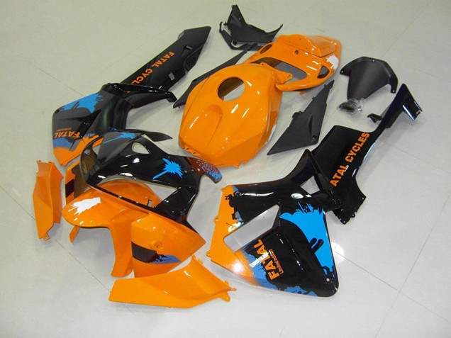 2005-2006 Orange Black Honda CBR600RR Fairing Kit Canada 2005-2006 Orange Black Honda CBR600RR Fairing Kit Canada