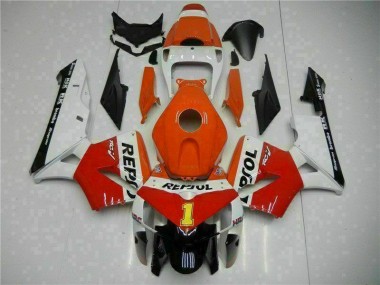 2005-2006 Orange Honda CBR600RR Fairing Kit Canada