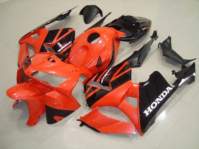 2005-2006 Orange Honda CBR600RR Motorcycle Fairings Canada 2005-2006 Orange Honda CBR600RR Motorcycle Fairings Canada