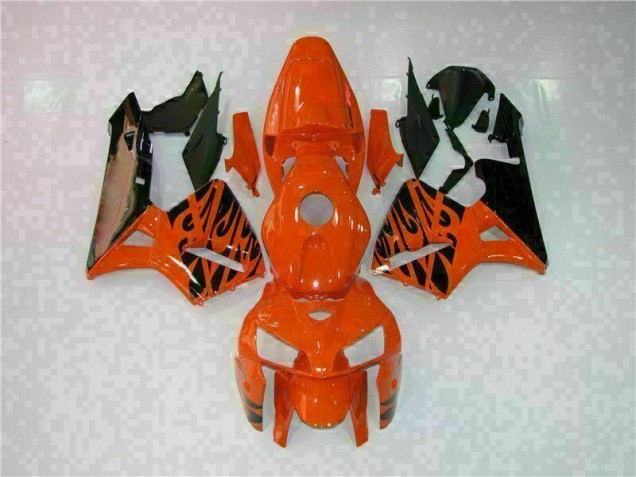 2005-2006 Orange Honda CBR600RR Plastics Fairing Kit Canada 2005-2006 Orange Honda CBR600RR Plastics Fairing Kit Canada