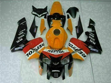 2005-2006 Orange Honda CBR600RR Plastics Motorcycle Fairings Canada