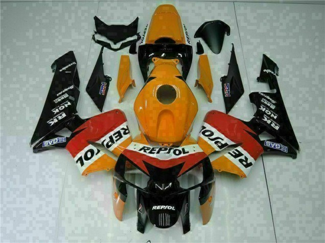 2005-2006 Orange Honda CBR600RR Plastics Motorcycle Fairings Canada 2005-2006 Orange Honda CBR600RR Plastics Motorcycle Fairings Canada