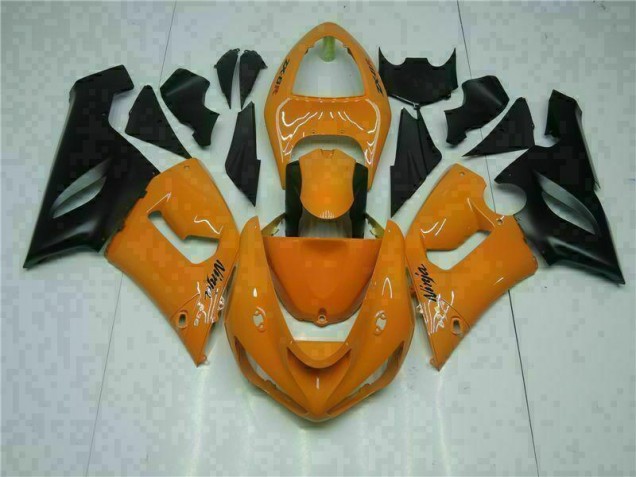 2005-2006 Orange Kawasaki Ninja ZX6R Motorcycle Fairings Canada 2005-2006 Orange Kawasaki Ninja ZX6R Motorcycle Fairings Canada