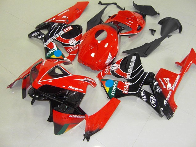 2005-2006 Red Black Jomo Honda CBR600RR Motorcycle Fairings Canada 2005-2006 Red Black Jomo Honda CBR600RR Motorcycle Fairings Canada
