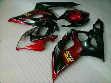 2005-2006 Red Black Suzuki GSXR 1000 Fairing Kits & Bodywork Canada