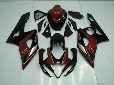 2005-2006 Red Black Suzuki GSXR 1000 Motorcycle Fairings Canada