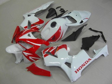 2005-2006 Red White Honda CBR600RR Motorcycle Fairings Canada
