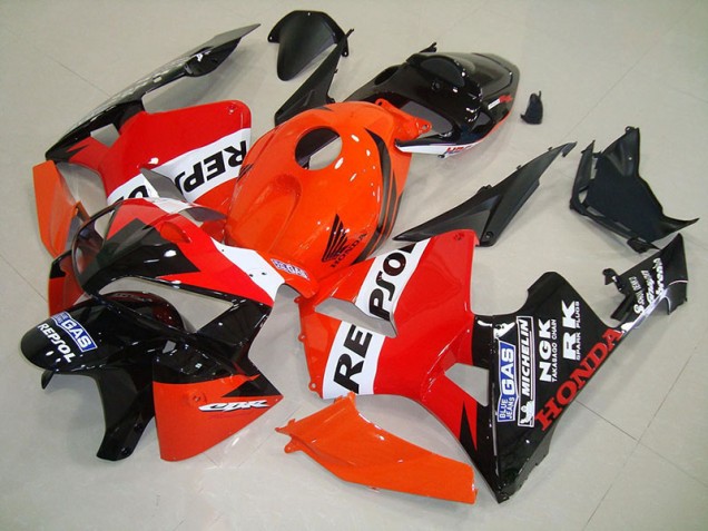 2005-2006 Repsol Honda CBR600RR Motorcycle Fairings Canada 2005-2006 Repsol Honda CBR600RR Motorcycle Fairings Canada