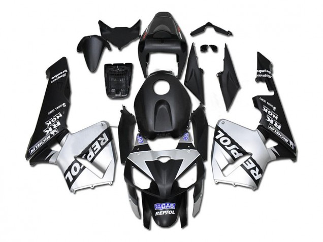 2005-2006 Silver Black Honda CBR600RR Motorcycle Fairings Canada