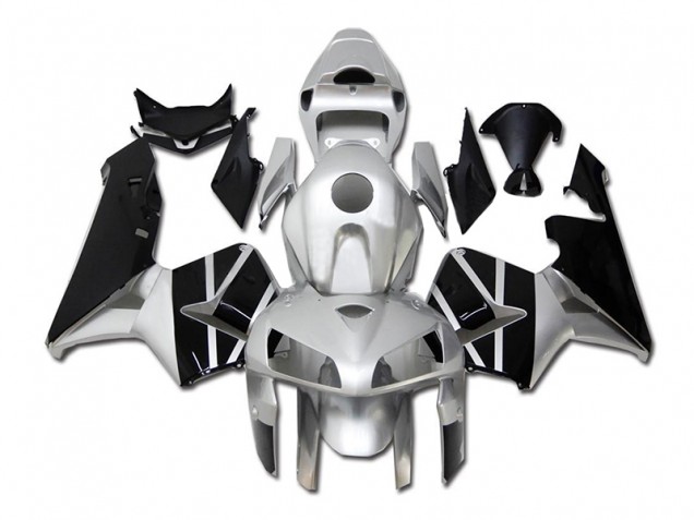 2005-2006 Silver Black Honda CBR600RR Plastics Motorcycle Fairings Canada 2005-2006 Silver Black Honda CBR600RR Plastics Motorcycle Fairings Canada