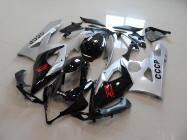 2005-2006 Silver Black Suzuki GSXR 1000 Motorcycle Fairings Canada