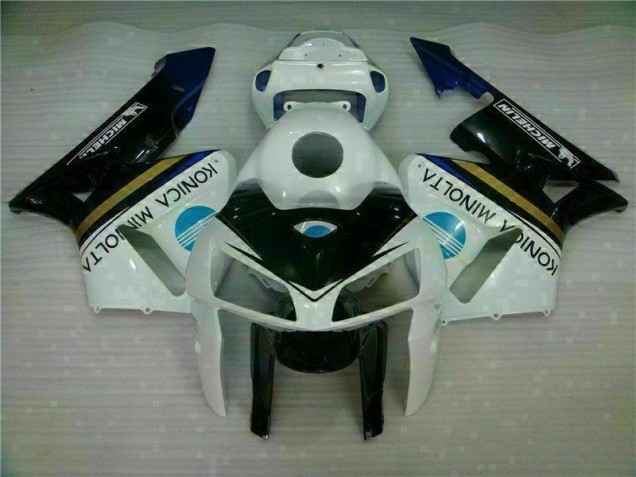 2005-2006 White Black Honda CBR600RR Motorcycle Fairings & Bodywork Canada