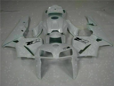 2005-2006 White Honda CBR600RR Fairing Kit Canada