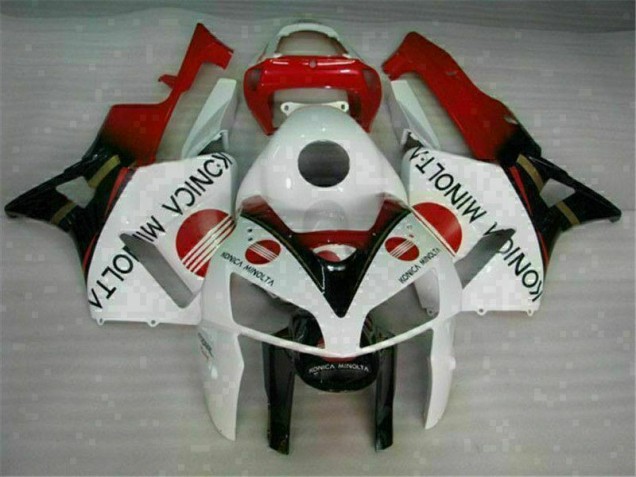 2005-2006 White Honda CBR600RR Plastic Full Fairing Kits Canada 2005-2006 White Honda CBR600RR Plastic Full Fairing Kits Canada